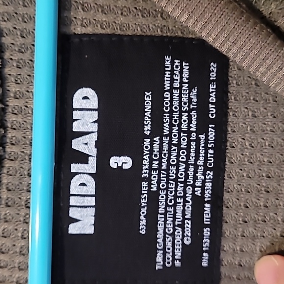 Midland western style top - Picture 4 of 5